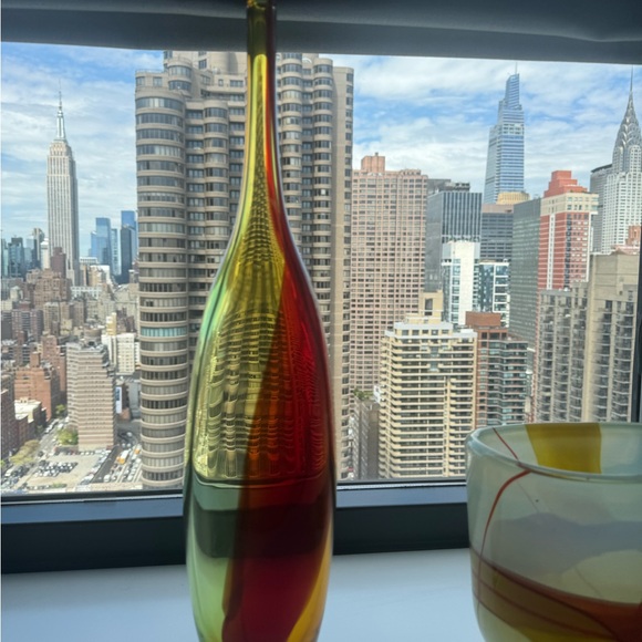 Kosta Boda vintage modernist glass vase - Picture 2 of 5